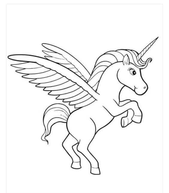 100 Dessins de Coloriages Licornes à Imprimer 16 100 Dessins de Coloriages Licornes à Imprimer 16