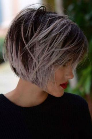 44 idées de carrés plongeants courts sur cheveux fins 2