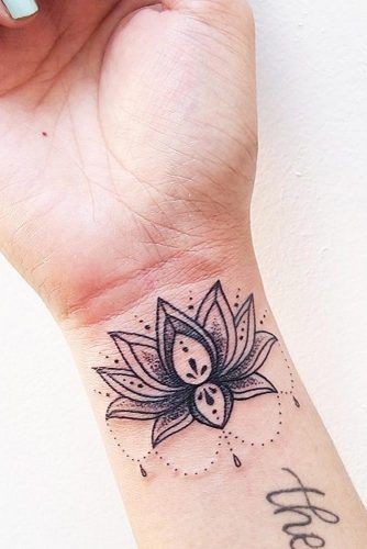 50 top idées de tatouages fleur de lotus 22
