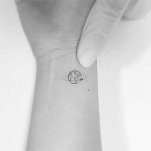 50 top idées de tatouages minimalistes simples 23