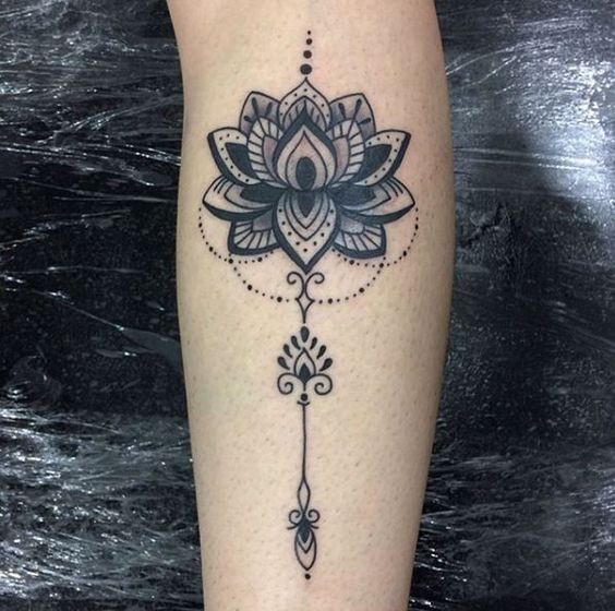 50 top idées de tatouages fleur de lotus 24