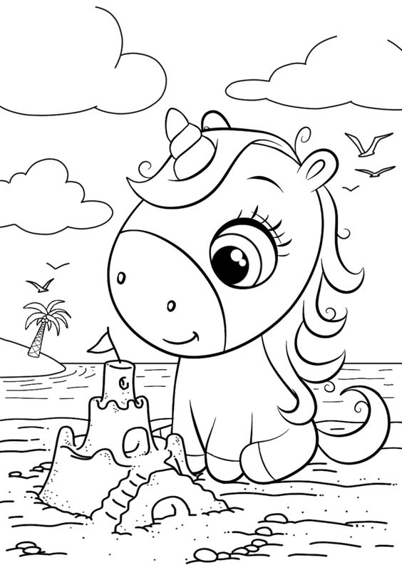 100 Dessins de Coloriages Licornes à Imprimer 27 100 Dessins de Coloriages Licornes à Imprimer 27