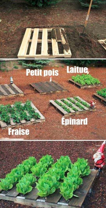 28 idées pour fabriquer une jardinière en palettes 28