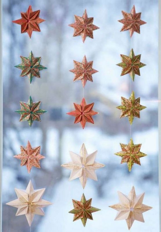 28 tutos & idées d'origami de Noël faciles à faire 2