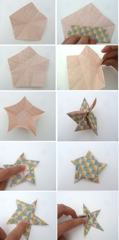 28 tutos & idées d'origami de Noël faciles à faire 13