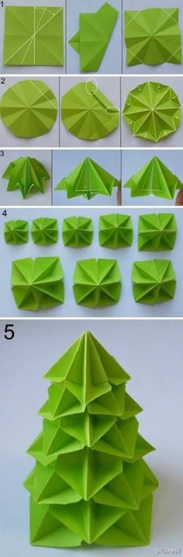 28 tutos & idées d'origami de Noël faciles à faire 17
