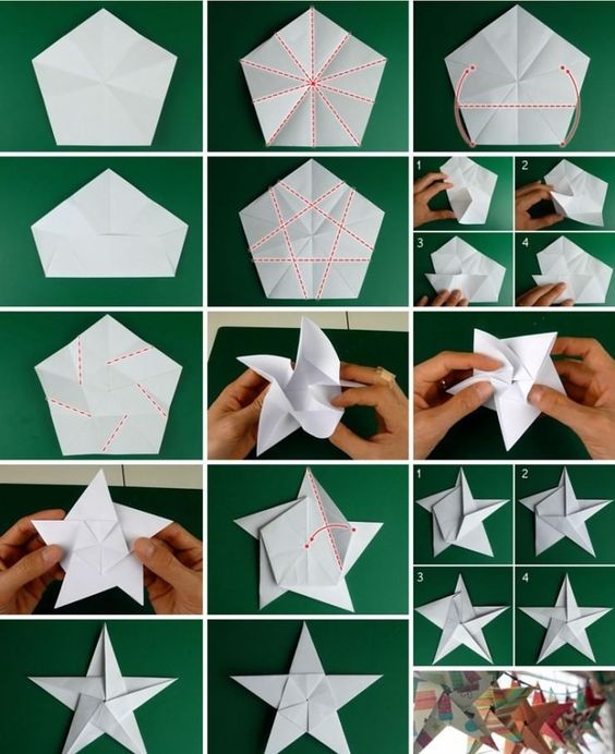 28 tutos & idées d'origami de Noël faciles à faire 18