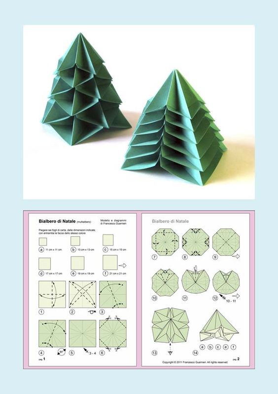 28 tutos & idées d'origami de Noël faciles à faire 19