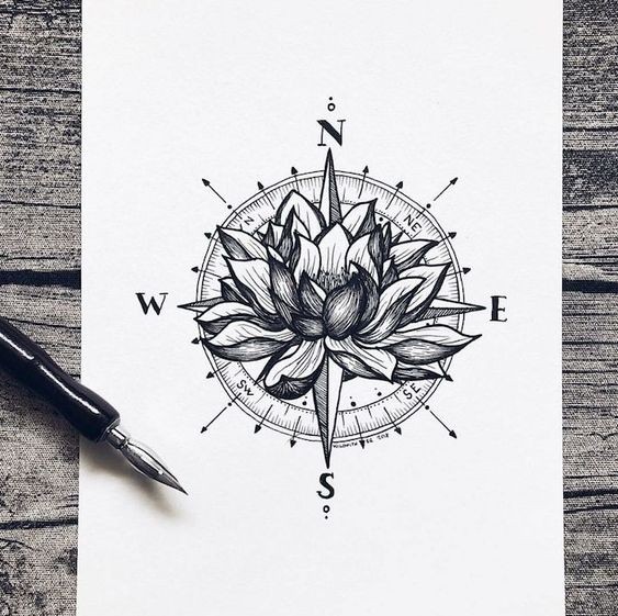 50 top idées de tatouages fleur de lotus 30