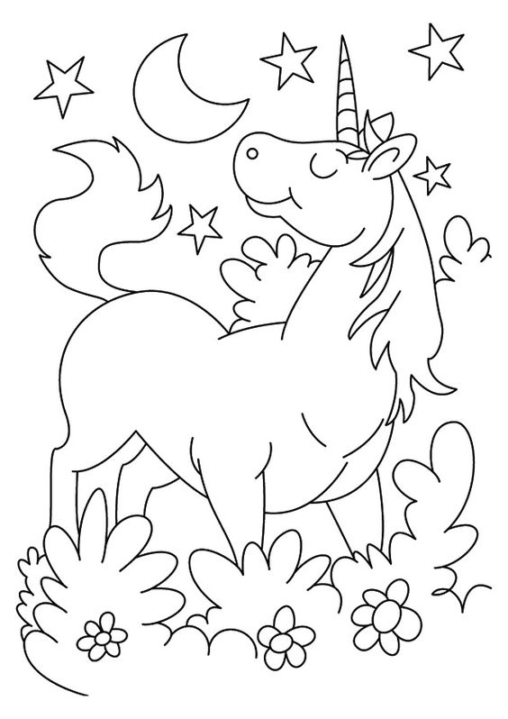 100 Dessins de Coloriages Licornes à Imprimer 3 100 Dessins de Coloriages Licornes à Imprimer 3