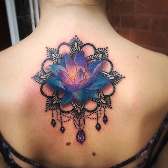 50 top idées de tatouages fleur de lotus 3