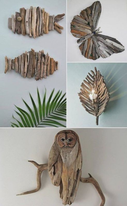 35 top idées de décorations en bois flotté à faire soi-même 2