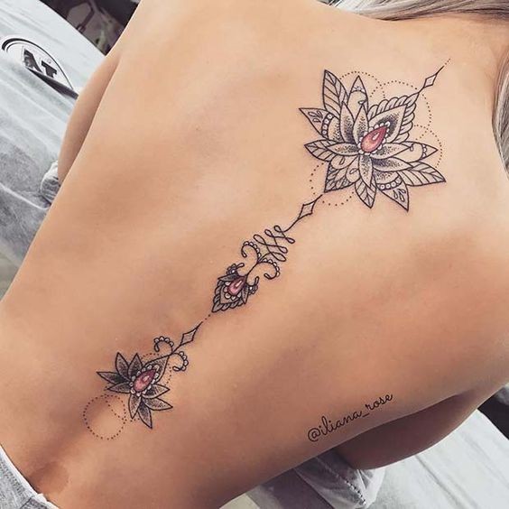 50 top idées de tatouages fleur de lotus 36