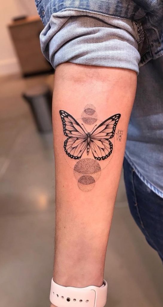 100 top idées de tatouages papillons originaux 37