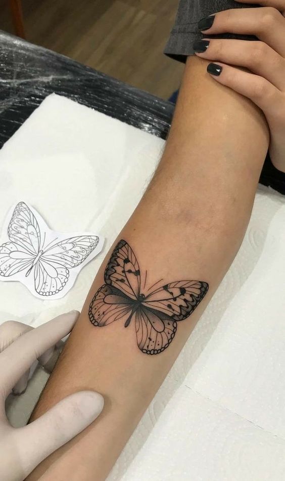 100 top idées de tatouages papillons originaux 4
