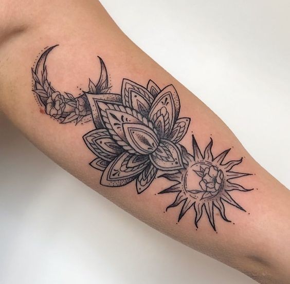 50 top idées de tatouages fleur de lotus 41