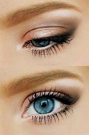 41 top idées de maquillage pour embellir vos yeux bleus 2