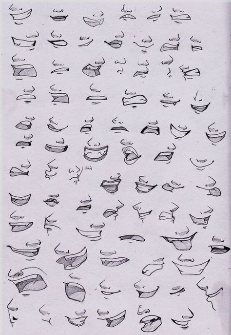 42 top idées & tutos de dessin de bouche : pour apprendre à dessiner des bouches 40