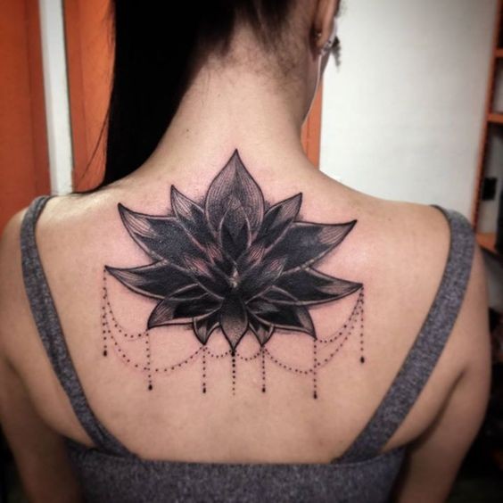 50 top idées de tatouages fleur de lotus 43