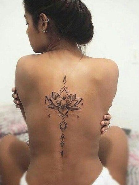 50 top idées de tatouages fleur de lotus 44