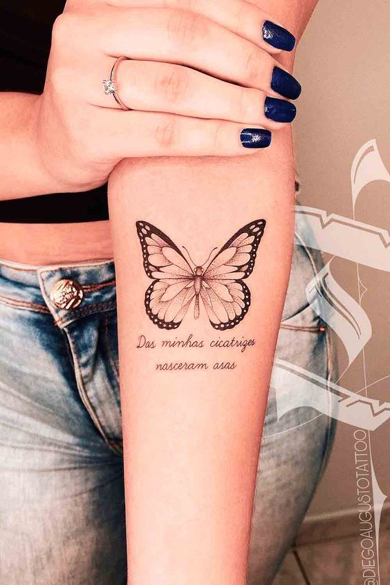 100 top idées de tatouages papillons originaux 57