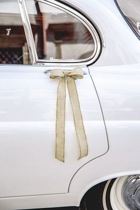 43 idées de décorations de voitures de mariage 6