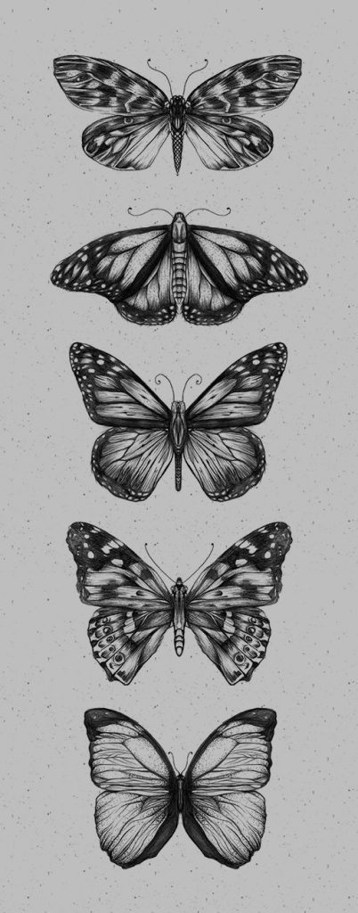 100 top idées de tatouages papillons originaux 62