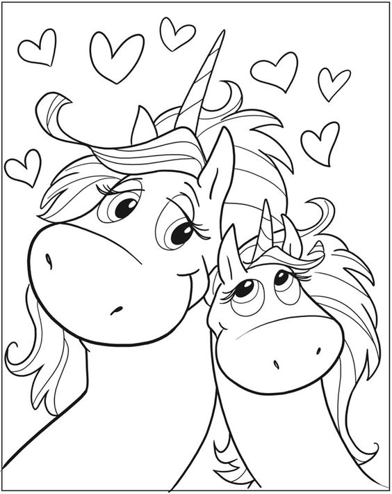 100 Dessins de Coloriages Licornes à Imprimer 7 100 Dessins de Coloriages Licornes à Imprimer 7