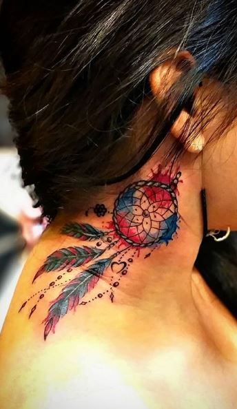 50 top idées de tatouages attrape-rêves 8