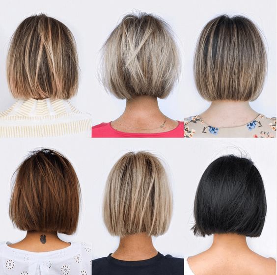 44 idées de carrés plongeants courts sur cheveux fins 9