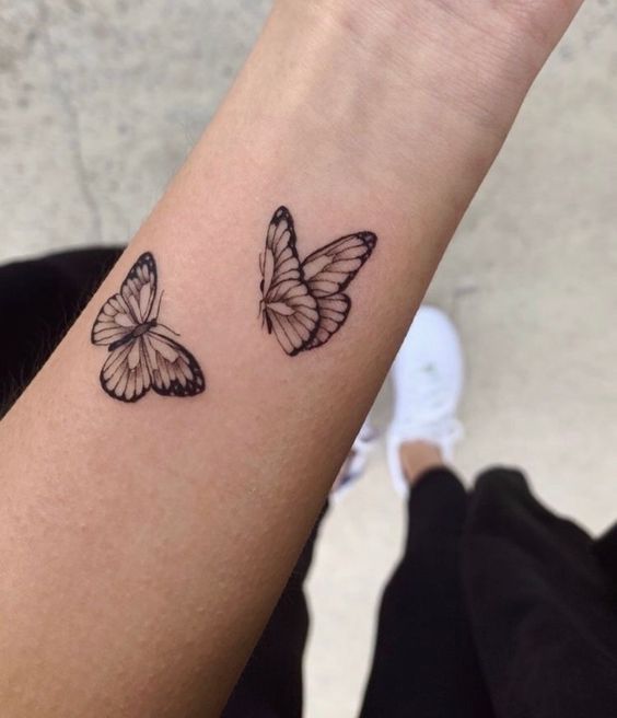 100 top idées de tatouages papillons originaux 9