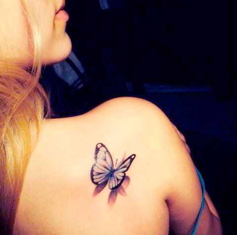 100 top idées de tatouages papillons originaux 10