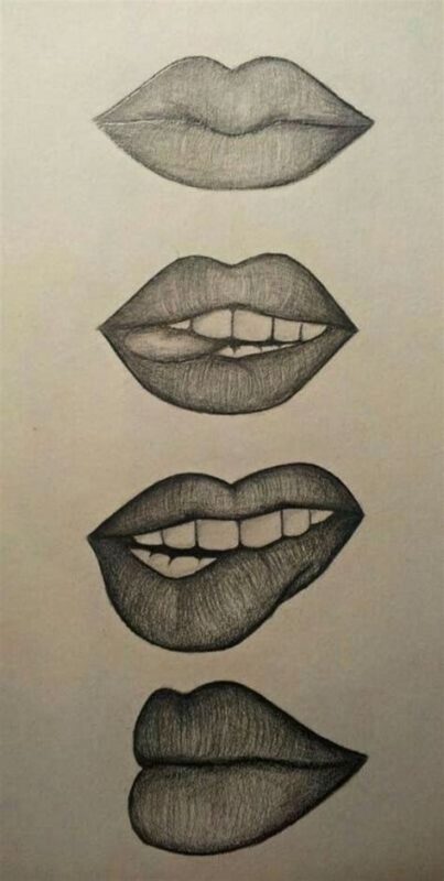 42 top idées & tutos de dessin de bouche : pour apprendre à dessiner des bouches 8