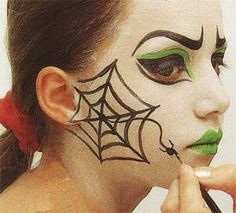 100 maquillages d'halloween faciles pour les enfants 1