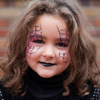 100 maquillages d'halloween faciles pour les enfants 24