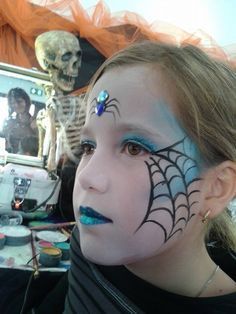 100 maquillages d'halloween faciles pour les enfants 31