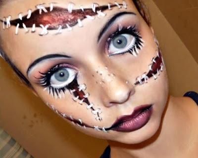 100 maquillages d'halloween faciles pour les enfants 55