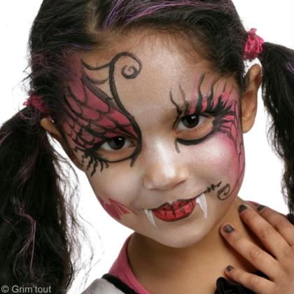 100 maquillages d'halloween faciles pour les enfants 63