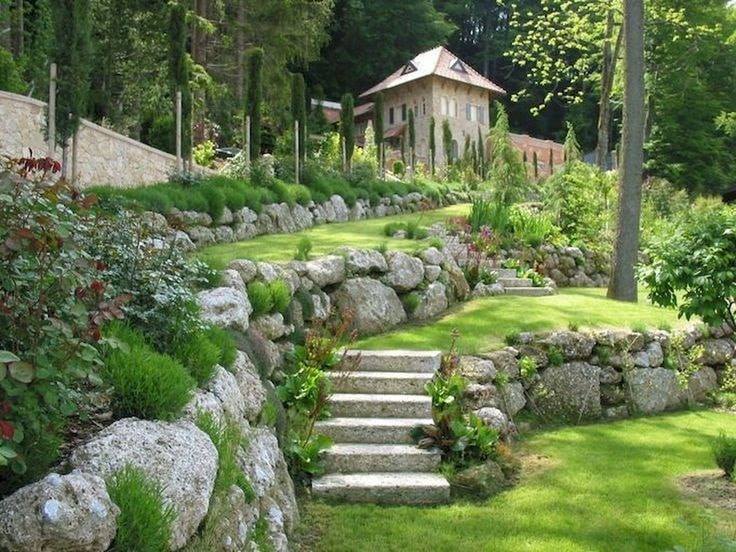 79 top idées pour décorer le jardin avec des pierres 10