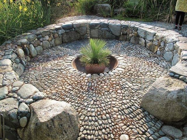 79 top idées pour décorer le jardin avec des pierres 17