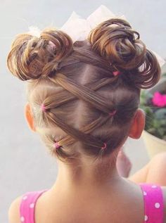 33 idées de jolies coiffures pour petites filles 2