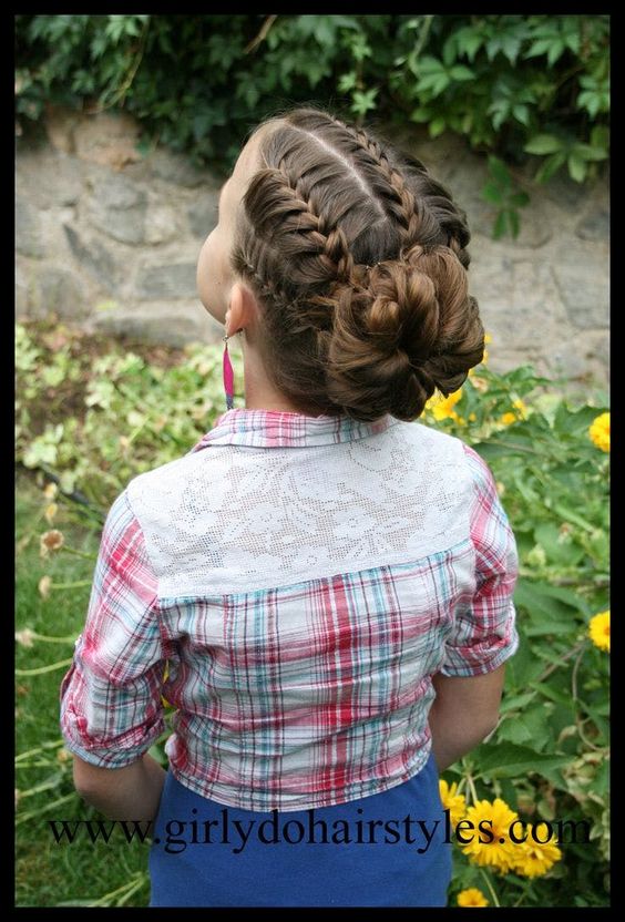 33 idées de jolies coiffures pour petites filles 30