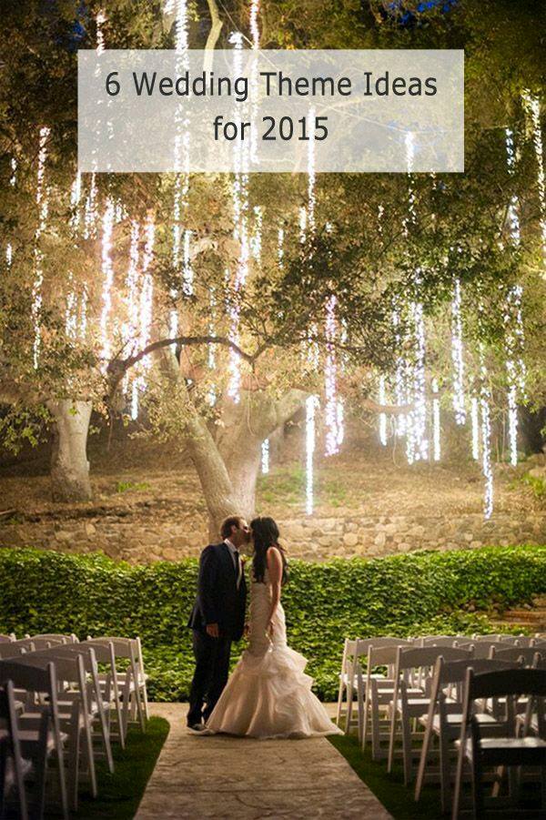 17 idées d'éclairages parfaits pour les mariages en plein air 10
