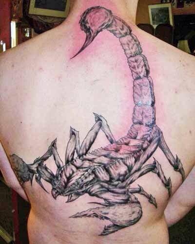 Les 50 plus beaux tatouages scorpion 13