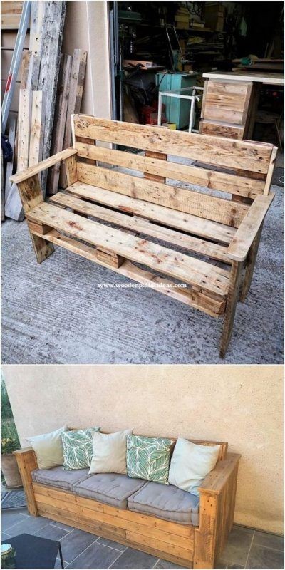 15 idées de bancs en bois trop beaux à faire soi-même 12