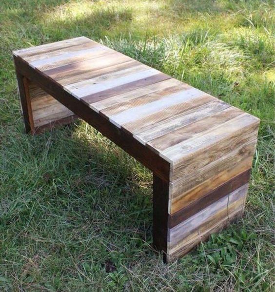 15 idées de bancs en bois trop beaux à faire soi-même 5