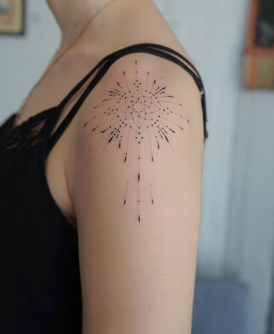 Les 100 plus beaux tatouages mandala pour femme 19