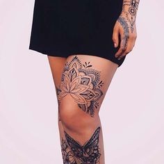 Les 100 plus beaux tatouages mandala pour femme 20