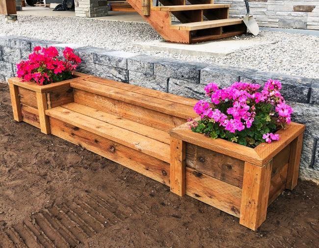 15 idées de bancs en bois trop beaux à faire soi-même 27