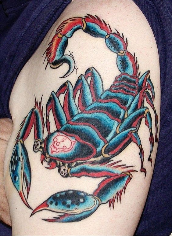 Les 50 plus beaux tatouages scorpion 23